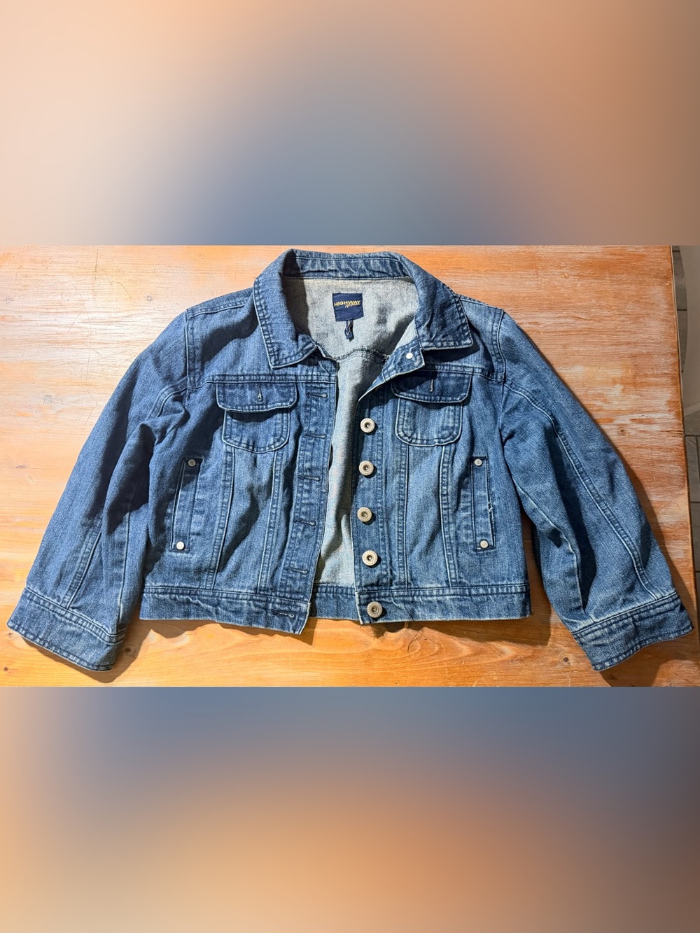 Highway Jeans Blue Denim Jean Jacket